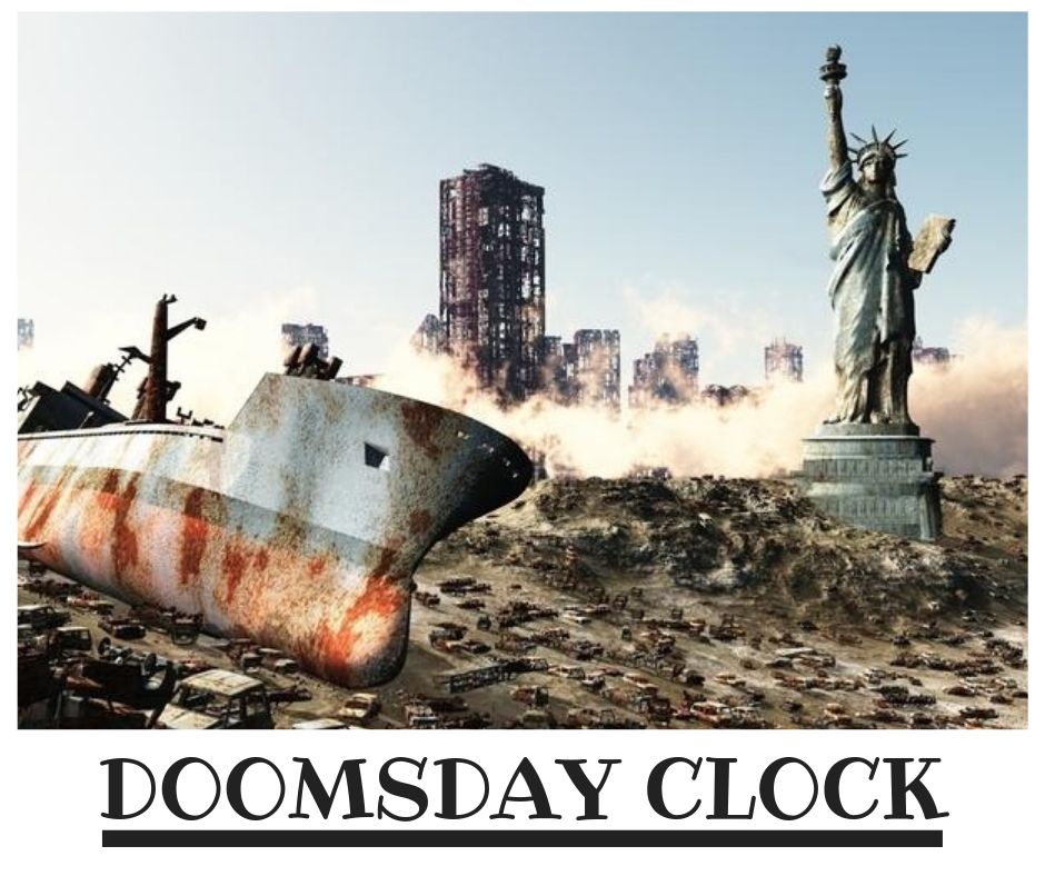 “DOOMSDAY CLOCK, L’orologio dell’Apocalisse” di Claudio Colombi